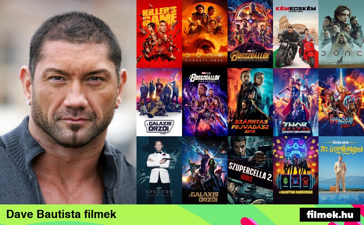 Dave Bautista filmek Dave Bautista filmek