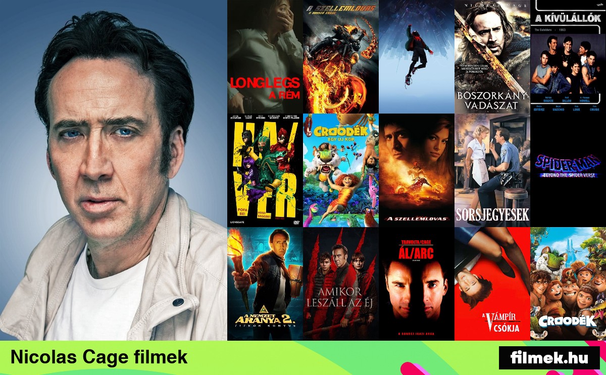 Nicolas Cage filmek Nicolas Cage filmek